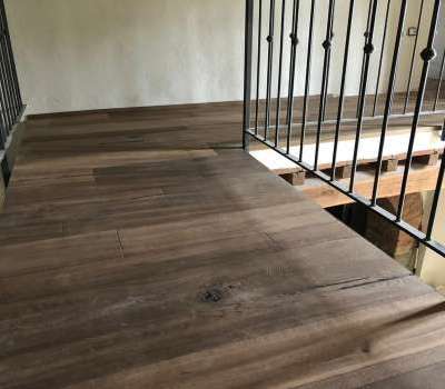 Rovere termotrattato pavimento in legno a Fermo